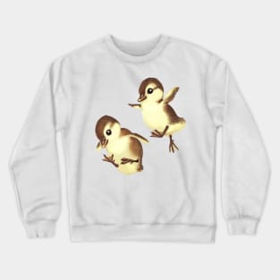 Airborne Baby Ducks Crewneck Sweatshirt